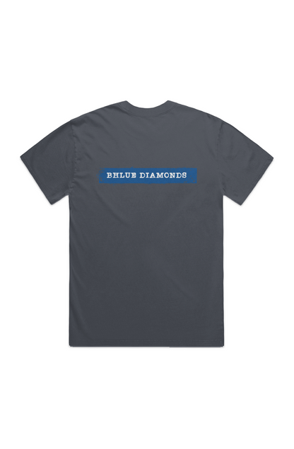 Liberty Diamond Tee — Faded Indigo
