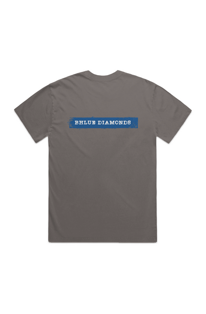 Liberty Diamond Tee — Faded Grey
