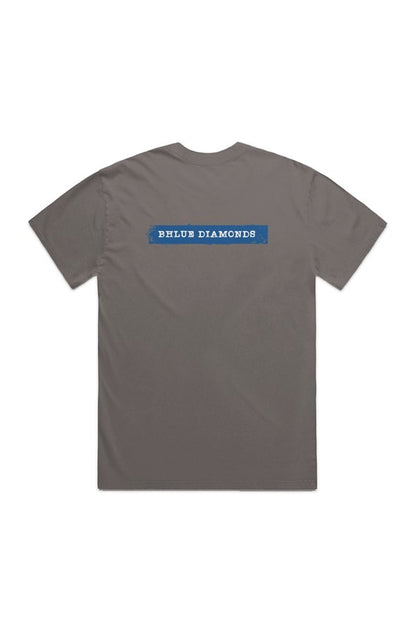Liberty Diamond Tee — Faded Grey