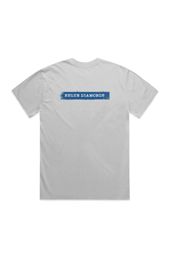 Liberty Diamond Tee — Faded White