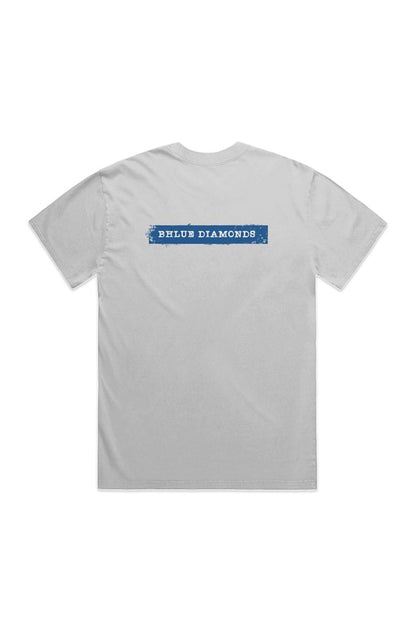 Liberty Diamond Tee — Faded White